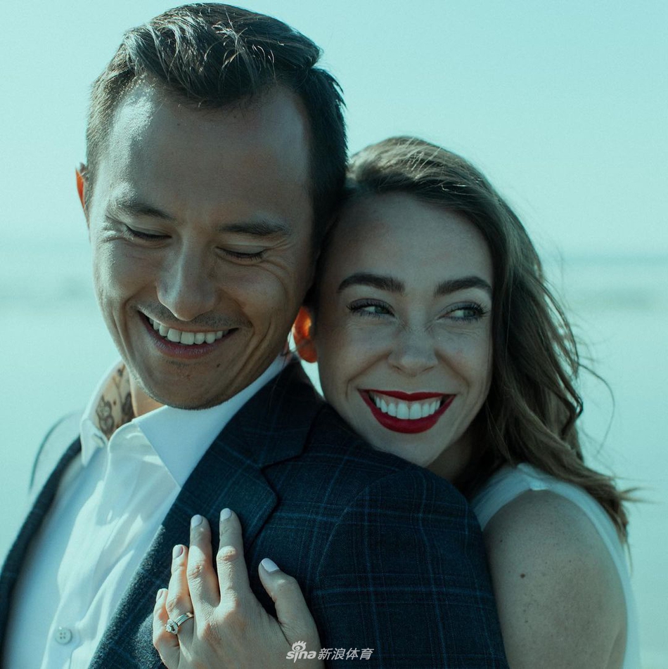 花滑世界冠军陈伟群与妻子浪漫大片