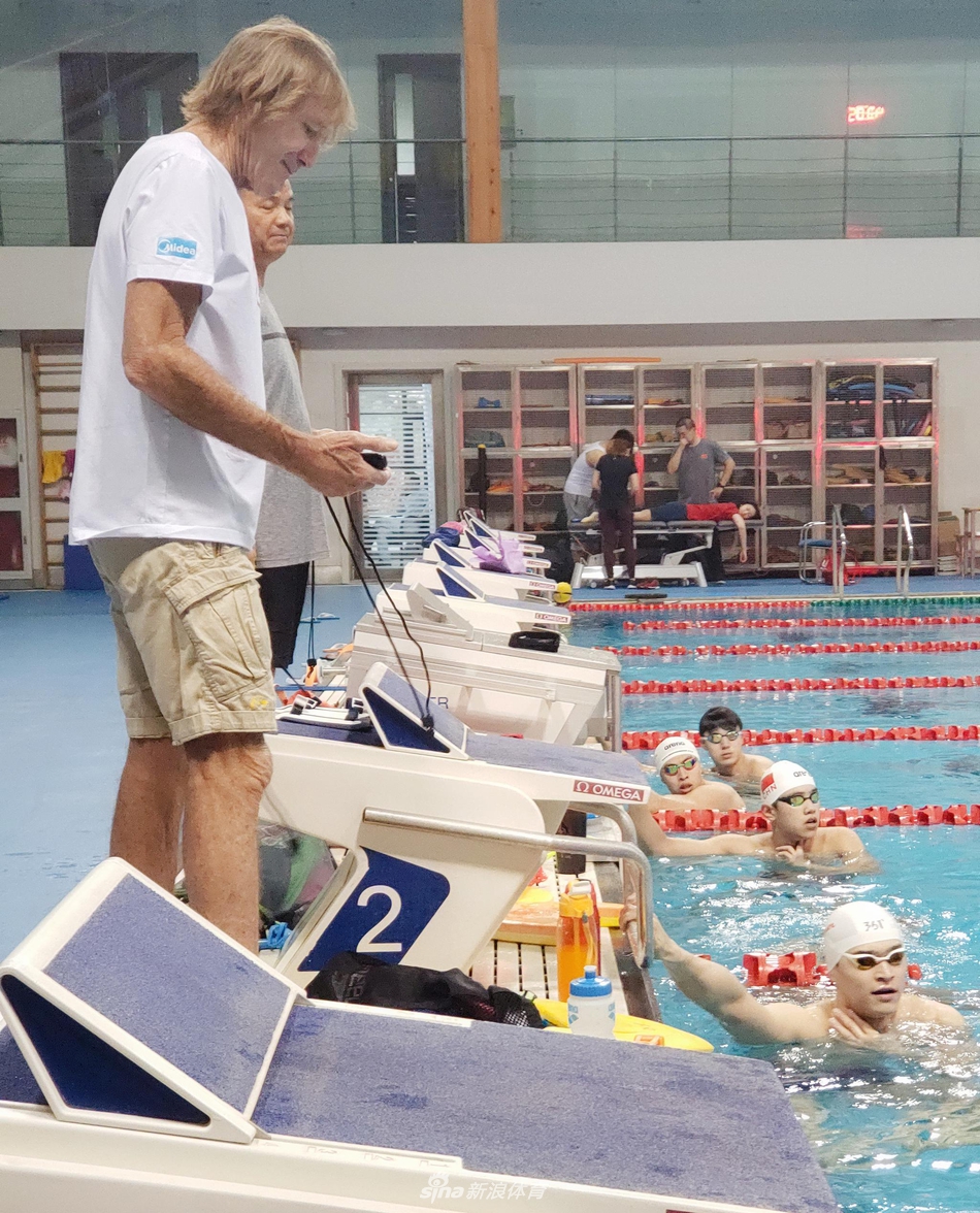 孙杨在北京开始训练