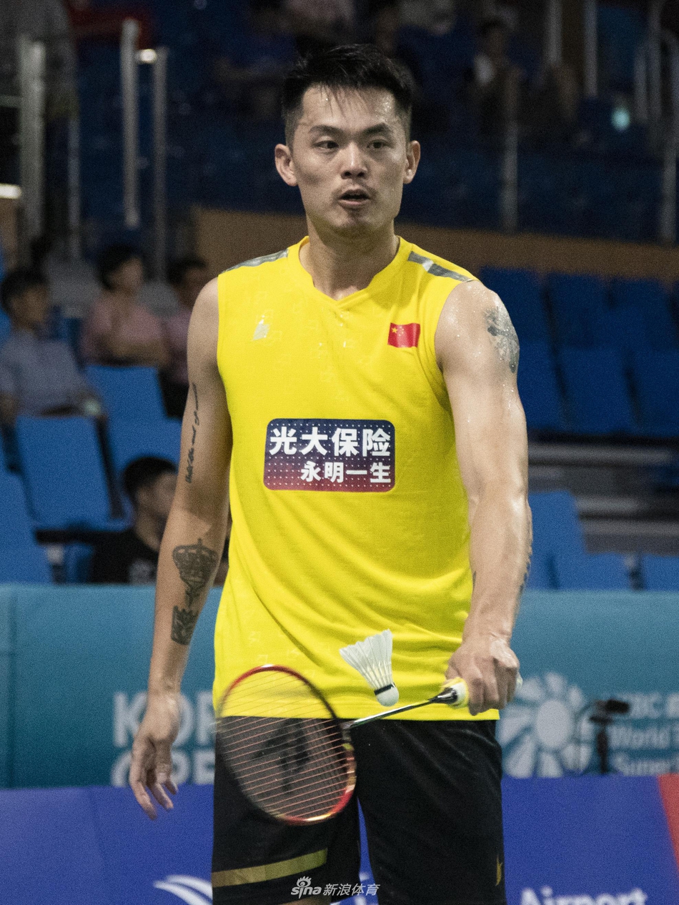 韩国公开赛林丹首轮遭淘汰