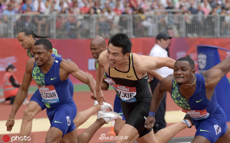 钻石联赛男子110米栏 谢文骏惊险夺冠