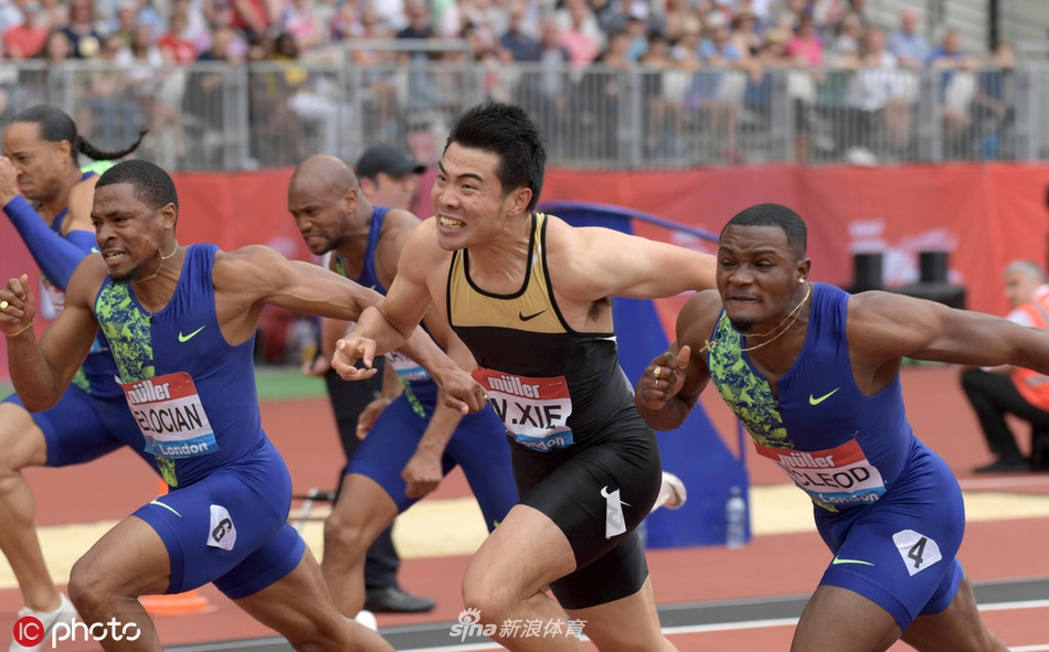 钻石联赛男子110米栏 谢文骏惊险夺冠