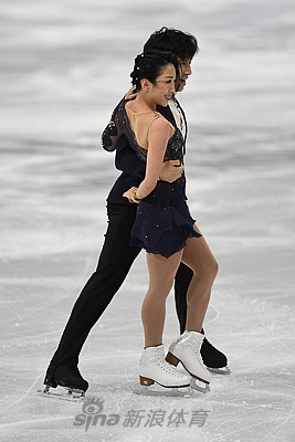 花滑世锦赛隋文静/韩聪短节目第二