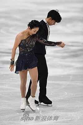 花滑世锦赛隋文静/韩聪短节目第二