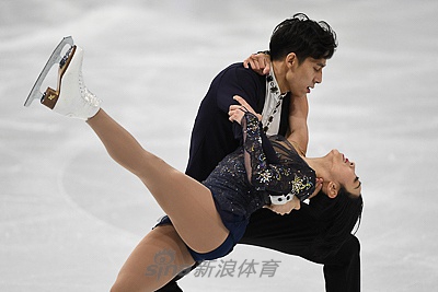 花滑世锦赛隋文静/韩聪短节目第二