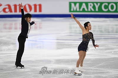 花滑世锦赛隋文静/韩聪短节目第二