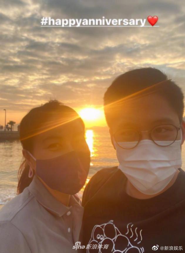 霍启刚郭晶晶庆祝结婚八周年