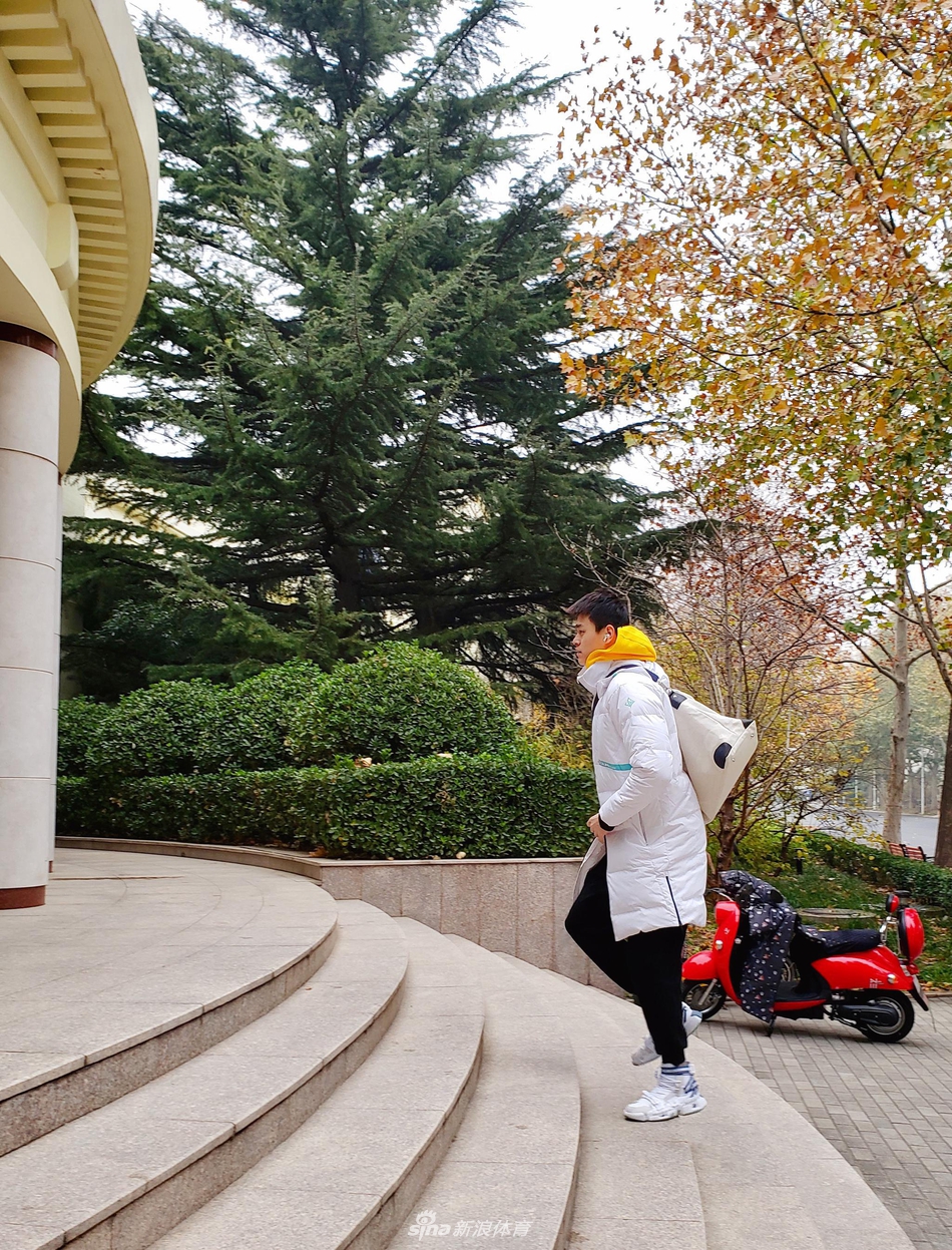 孙杨在北京开始训练