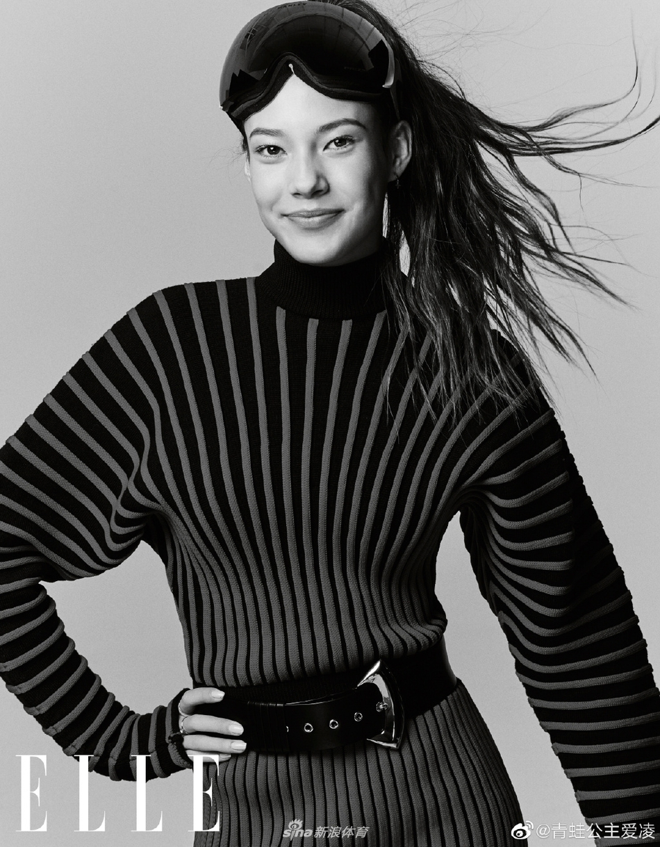 谷爱凌登时尚杂志三月刊