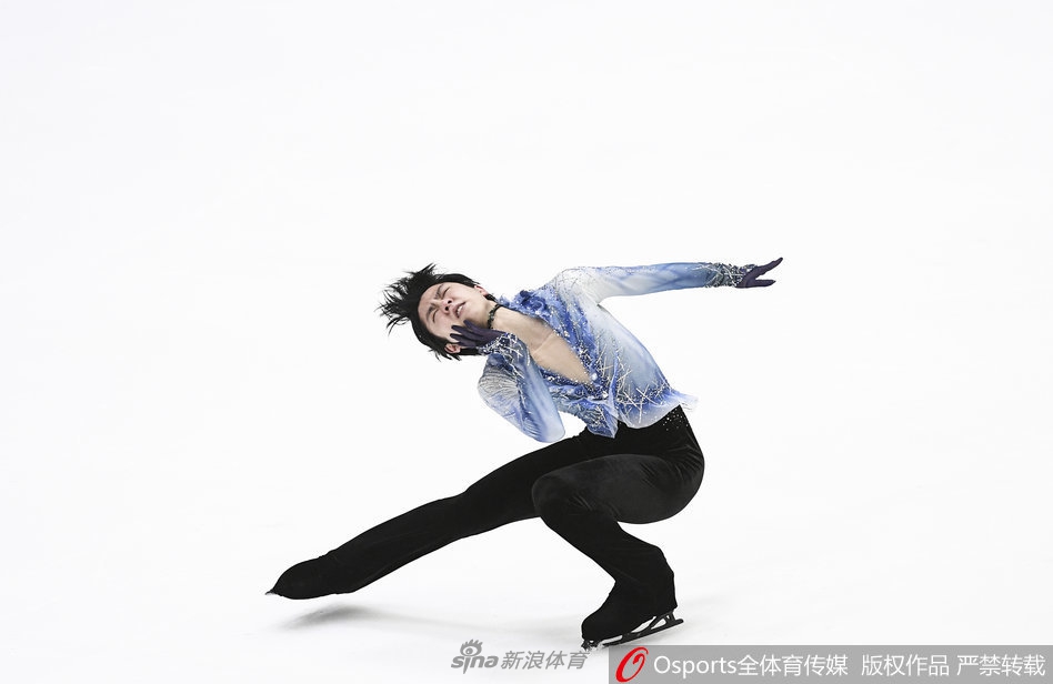 花滑大奖赛羽生结弦短节目创新世界纪录