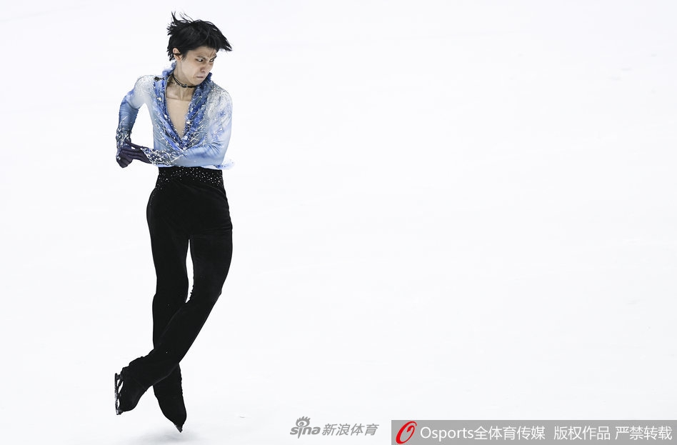 花滑大奖赛羽生结弦短节目创新世界纪录