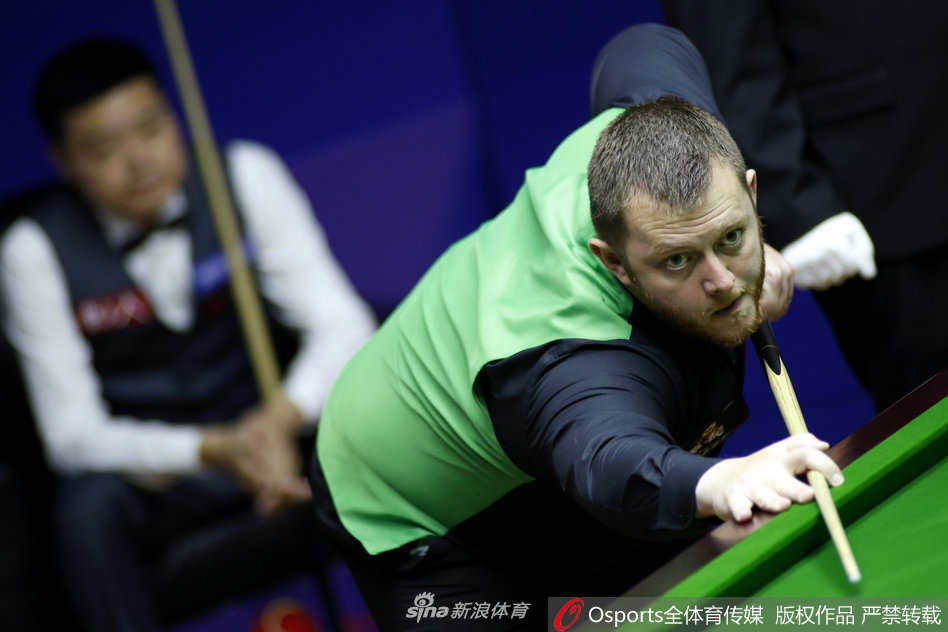斯诺克上海大师赛1/8决赛:丁俊晖6-3艾伦