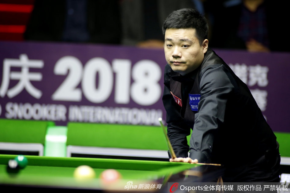 斯诺克国锦赛第3轮：丁俊晖5-6史蒂文斯