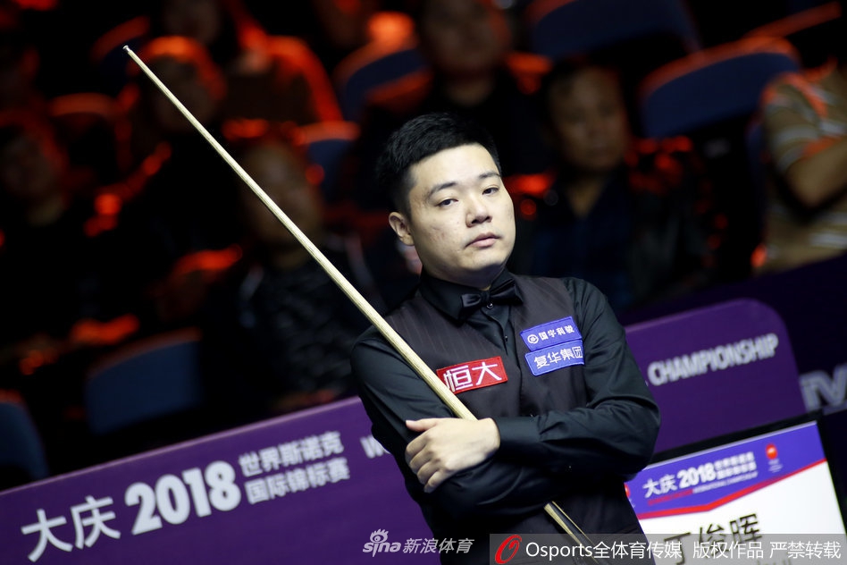 斯诺克国锦赛第3轮：丁俊晖5-6史蒂文斯