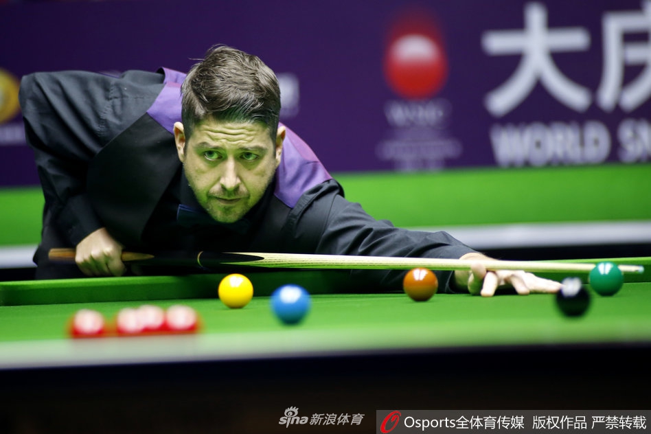 斯诺克国锦赛第3轮：丁俊晖5-6史蒂文斯