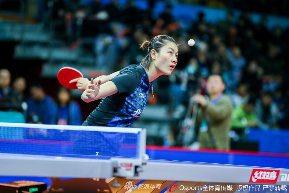 乒超联赛第6轮王曼昱胜丁宁