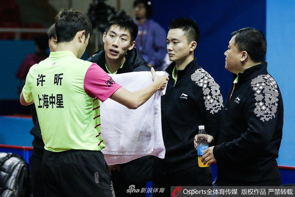 乒超联赛第6轮许昕樊振东出战