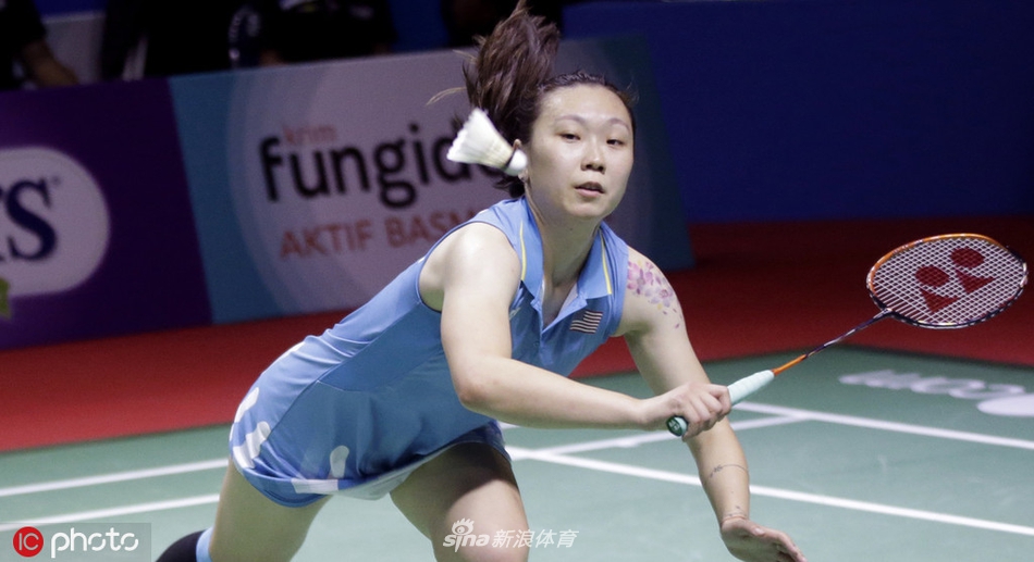 印尼赛女单1/4决赛：陈雨菲2-1张蓓雯