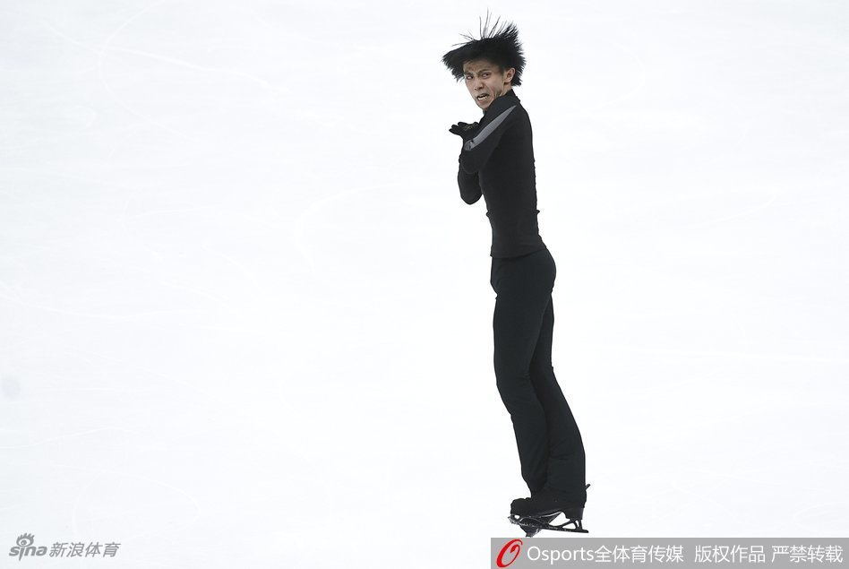 羽生结弦备战花滑大奖赛俄罗斯站