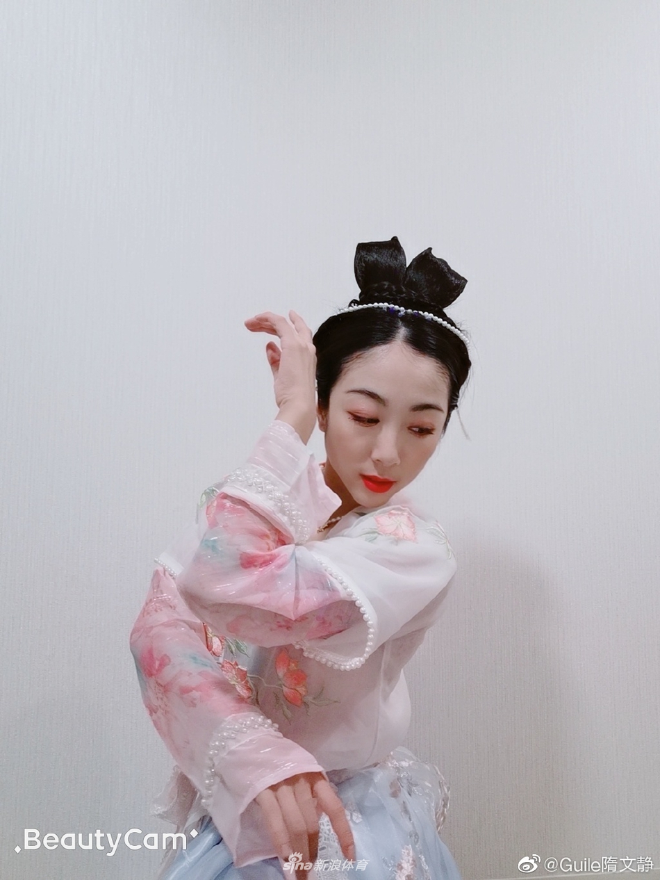 隋文静汉服自拍如仙女