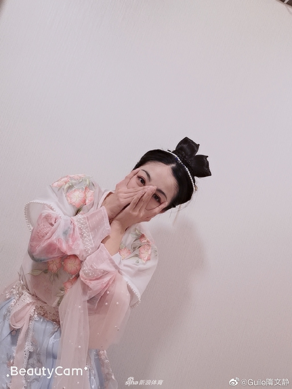 隋文静汉服自拍如仙女