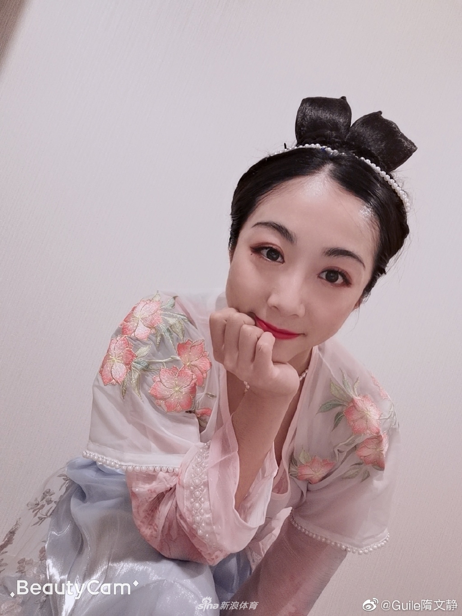 隋文静汉服自拍如仙女