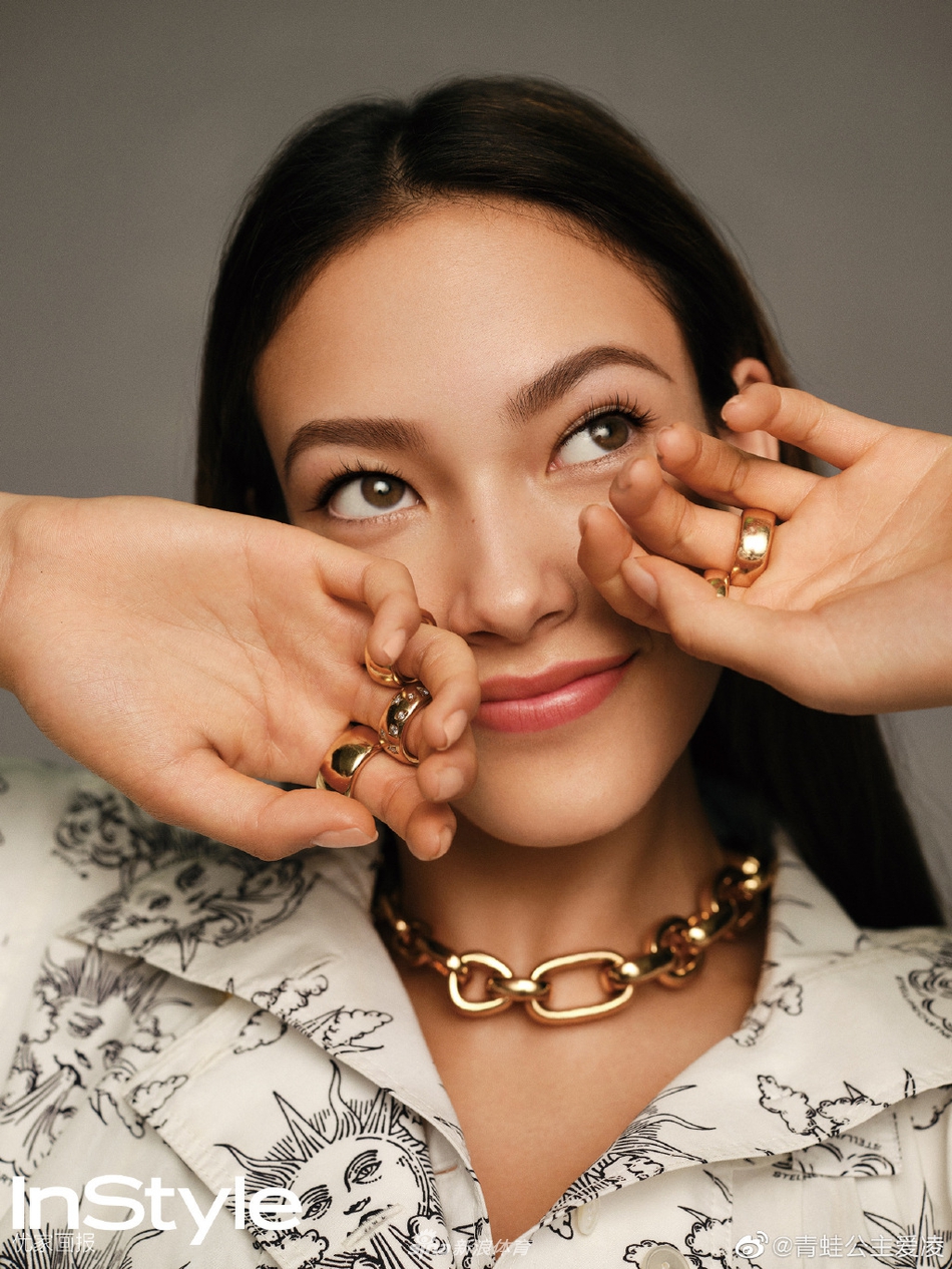 滑雪公主谷爱凌杂志大片