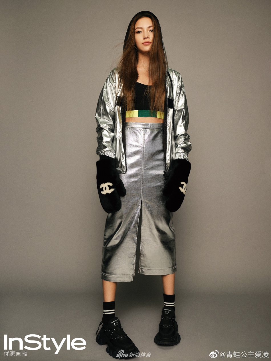 滑雪公主谷爱凌杂志大片