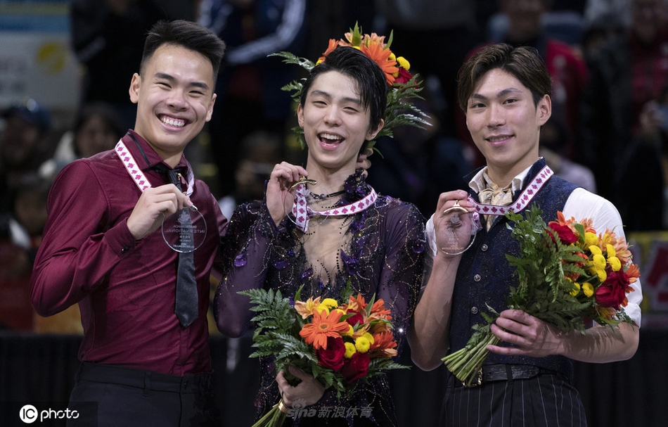 花滑大奖赛加拿大站羽生结弦夺冠