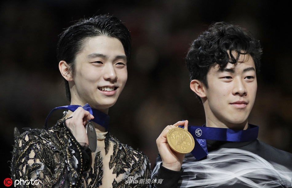 花滑世锦赛羽生结弦破300分摘银