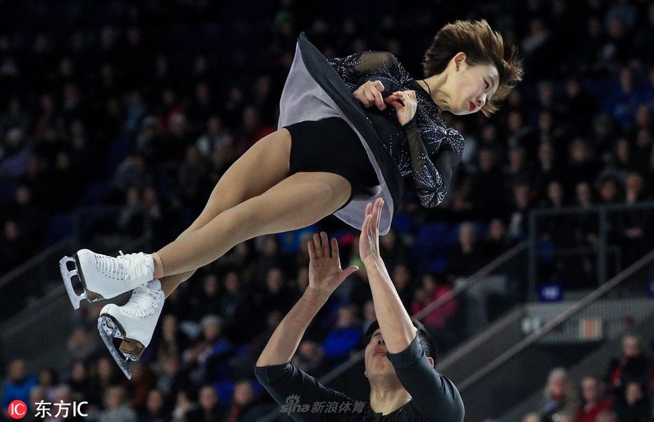 花滑总决赛彭程/金杨短节目第一