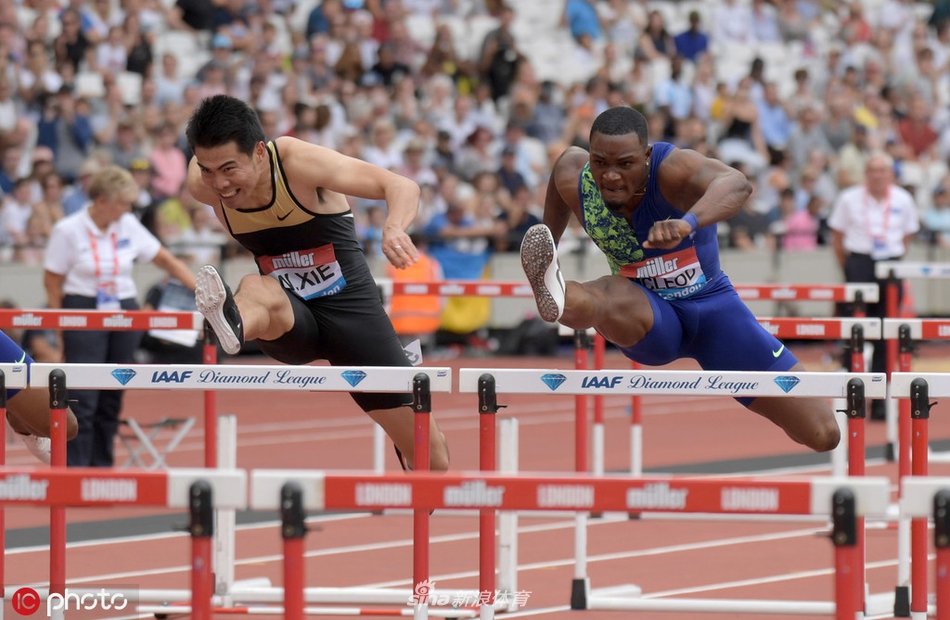 钻石联赛男子110米栏 谢文骏惊险夺冠
