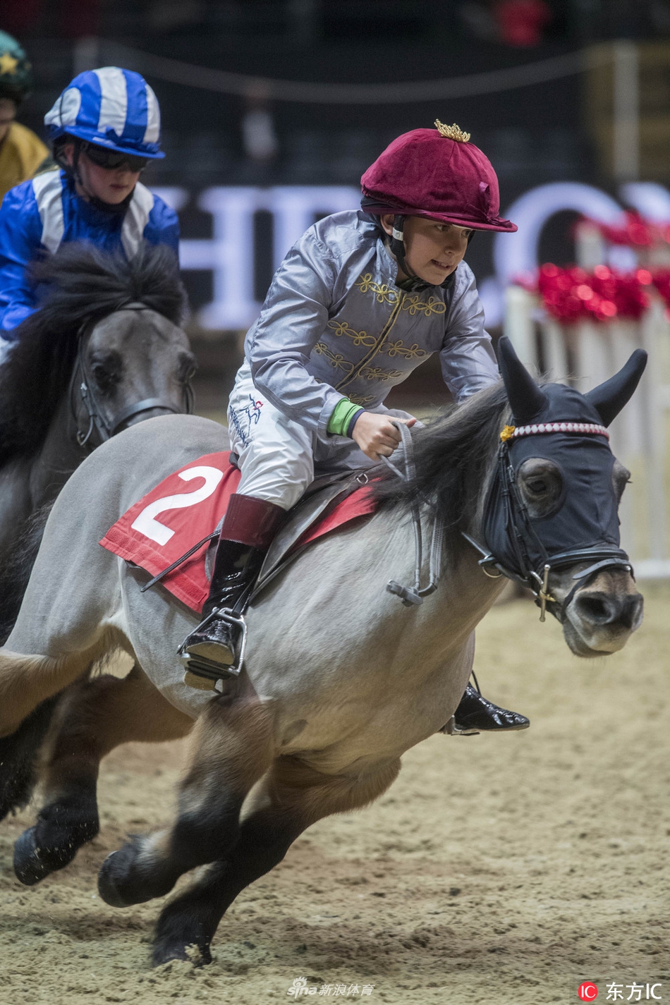 伦敦国际马展萌娃萌马齐上阵