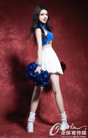 青岛啦啦队热辣写真