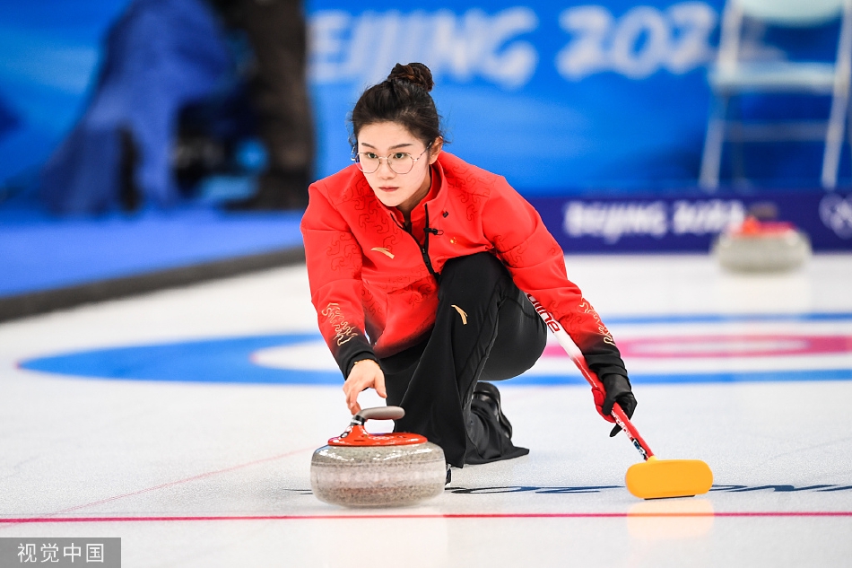 冬奥会冰壶混双中国7-6瑞士