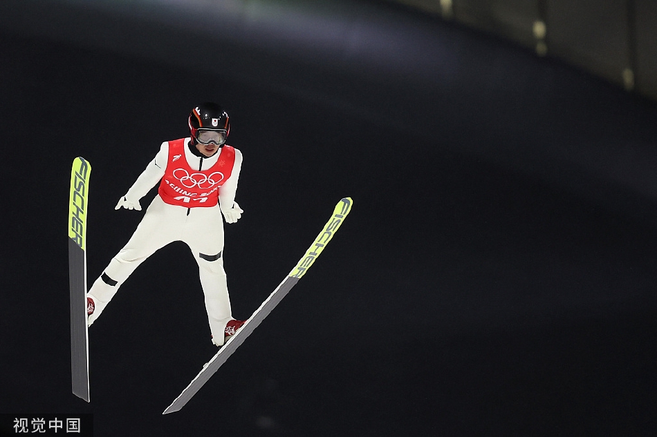 跳台滑雪运动员训练备战