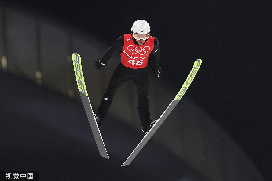 跳台滑雪运动员训练备战