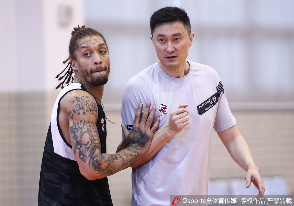 广东男篮训练备战