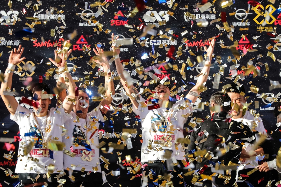 北京队夺得黄金联赛全国总冠军