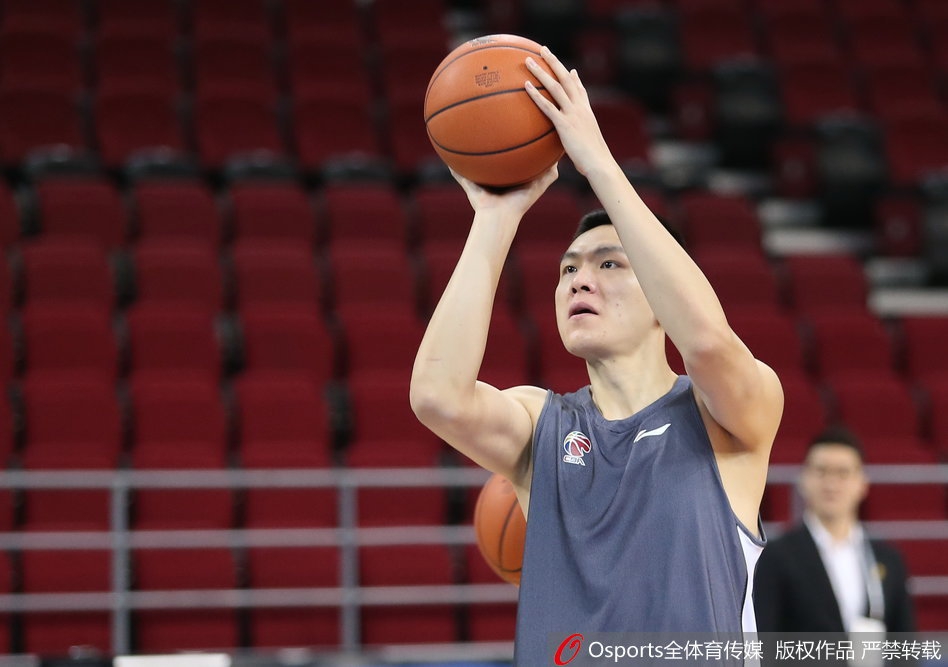 北京男篮备战训练