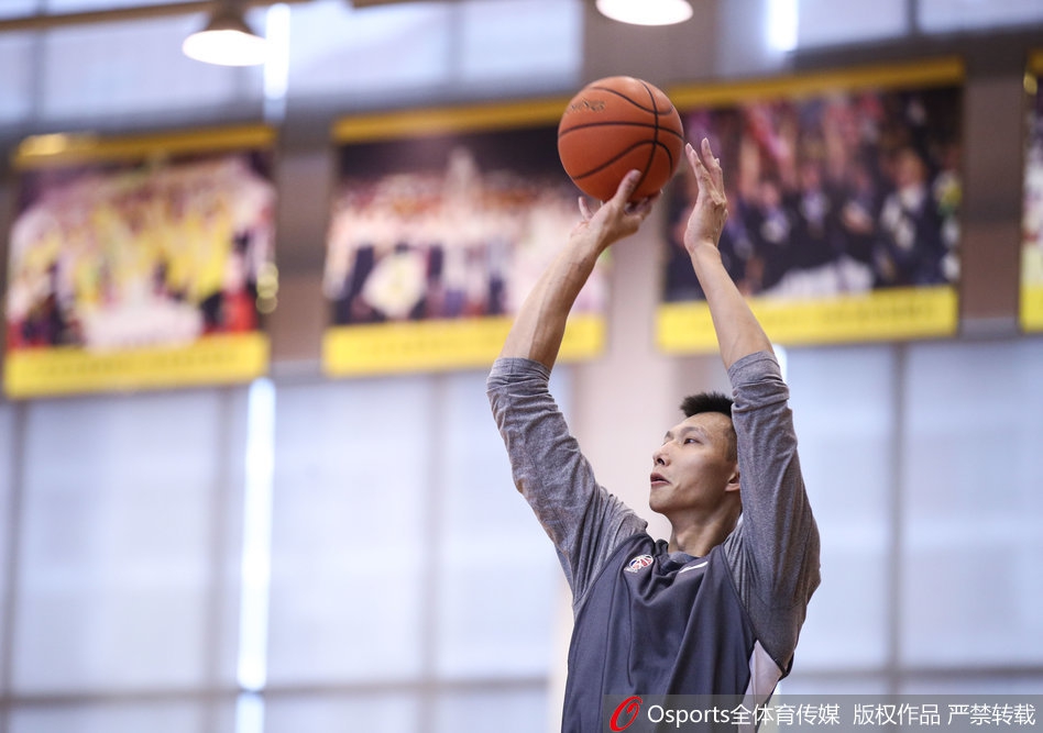 广东男篮训练备战