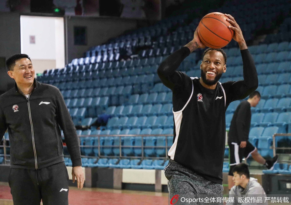 广东男篮训练备战