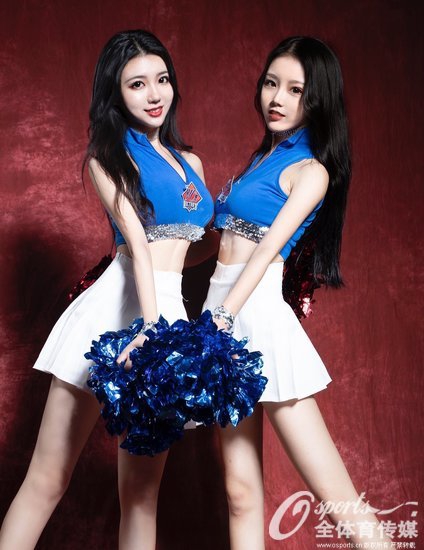 青岛啦啦队热辣写真