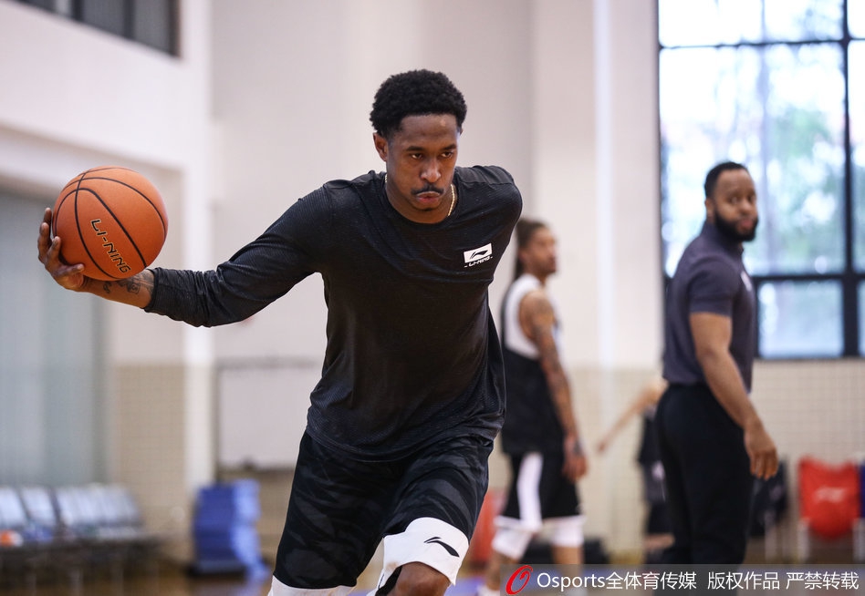 广东男篮训练备战