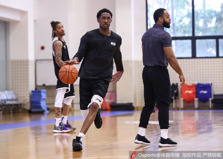 广东男篮训练备战