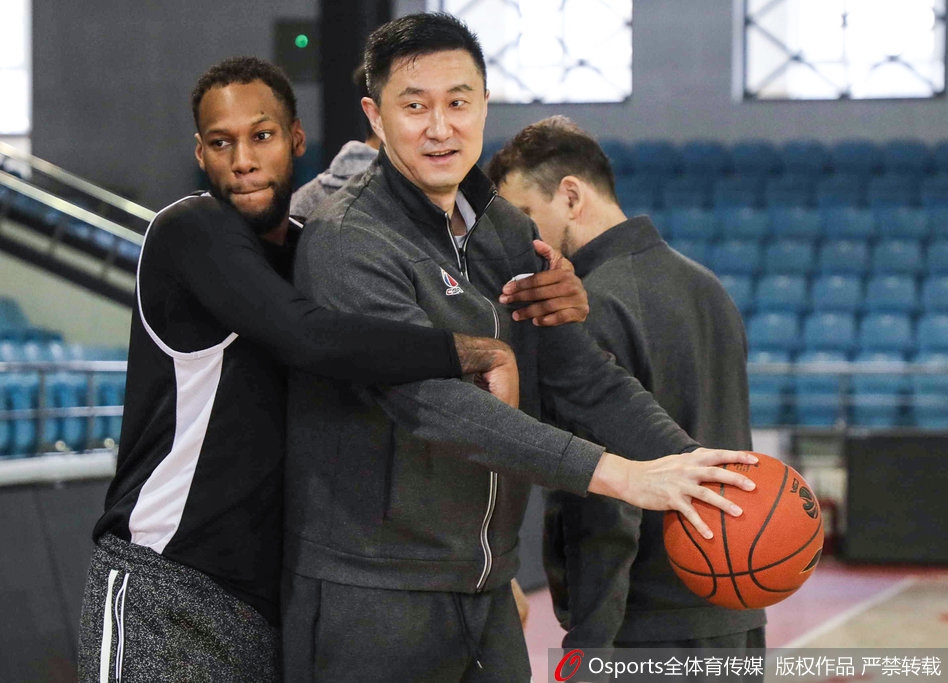 广东男篮训练备战