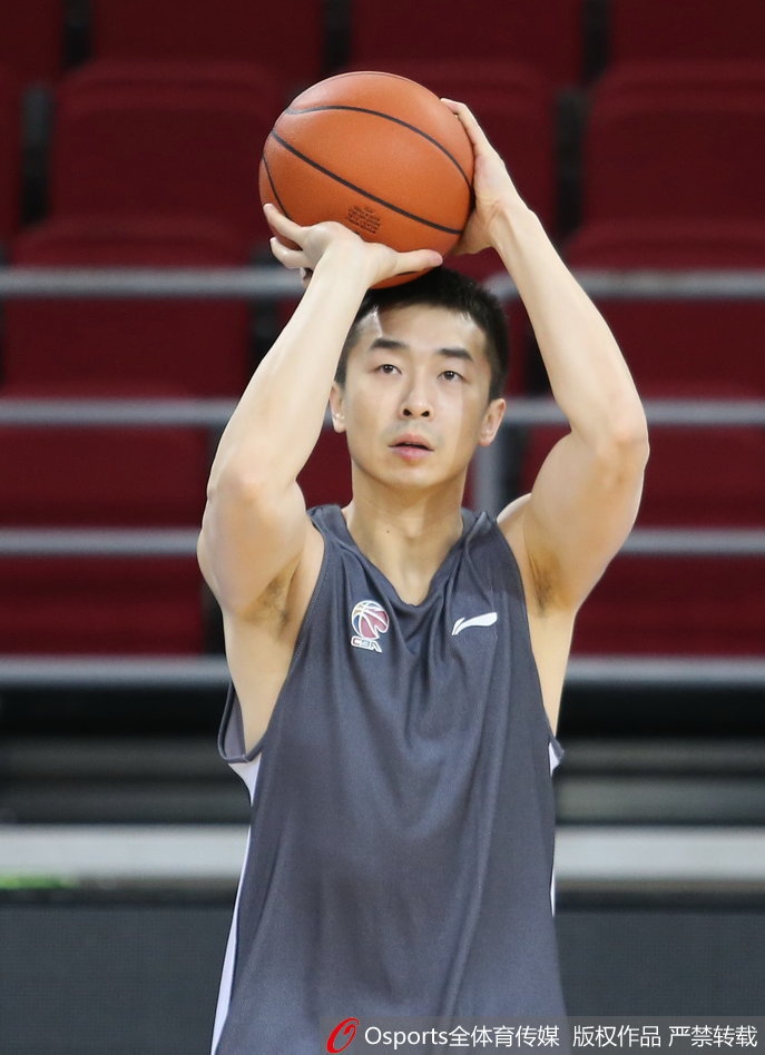 北京男篮备战训练