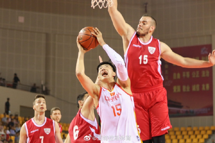 热身赛-国青男篮82-72克罗地亚