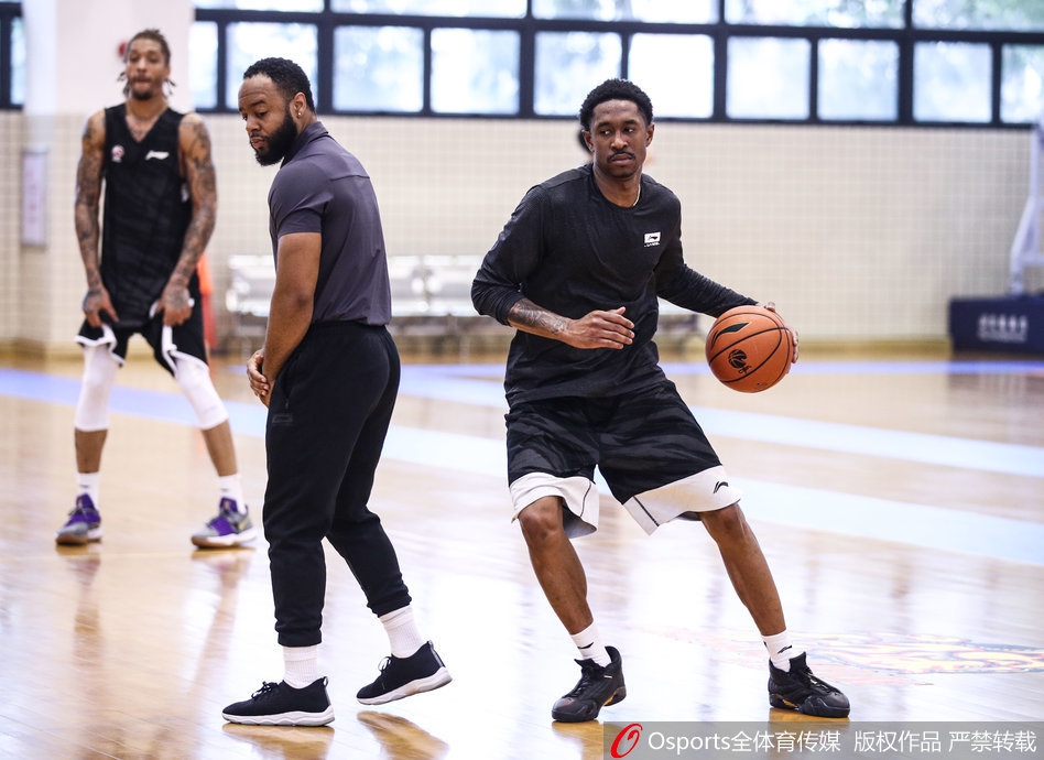 广东男篮训练备战