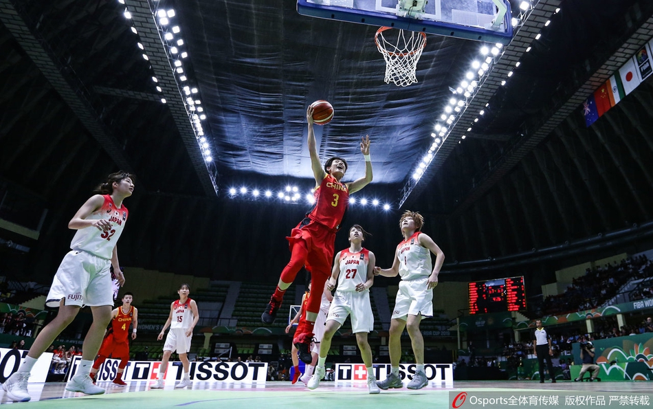 亚洲杯:中国女篮负日本获亚军