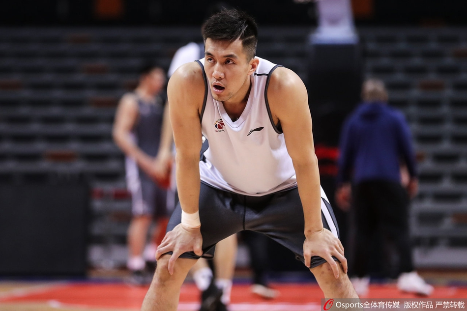 辽宁男篮备战训练